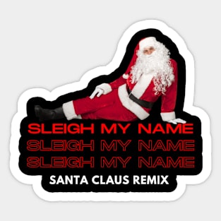 Santa Claus Remix Sticker